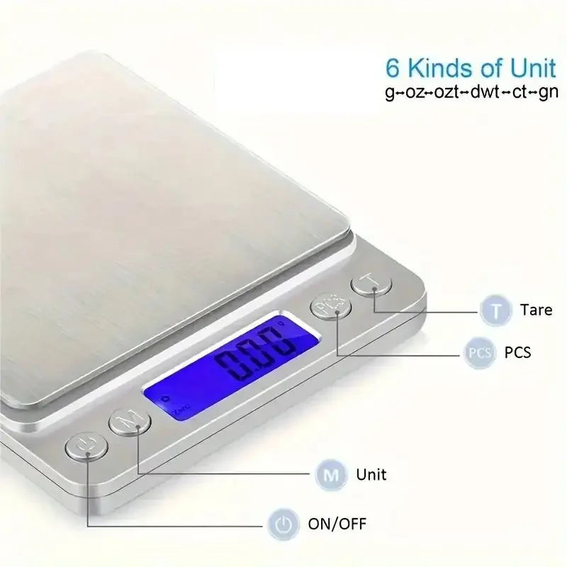 Electronic Scales Digital Kitchen Scale Coffee Balance Kitchens Accessories Bakeware Measuring Tools & Scales & Weight Precision