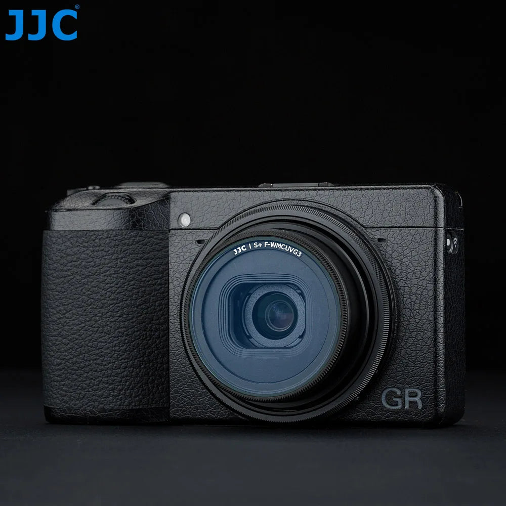 JJC Ultra Slim Multi-Coated UV Filter For Ricoh GR IV HDF GRIV GR4 Monochrome GR IIIx HDF GR III HDF GR II GR3x GR3 GR2 Camera