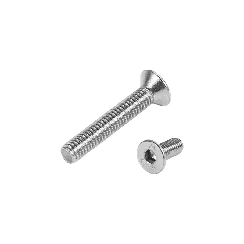 316 Stainless Steel Hexagon Socket Countersunk Head Screw A4-70 DIN7991 M3 M4 M5 M6 M8 M10 Allen Bolt Fastener