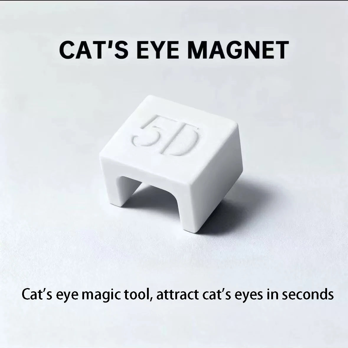 MIANEL New Upgrade 3-Second Hollow Cat Eye Magnet Strong Power Ring Magnet Fast Black Hole Effect for Magnetic Nail Art Beginner