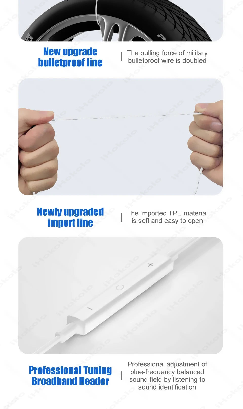 Original Wired Earphones For Apple iPhone 17 16 15 14 13 12 11 Pro Max USB-C Lightning 3.5mm Headphones X XR 8 Phone Accessories