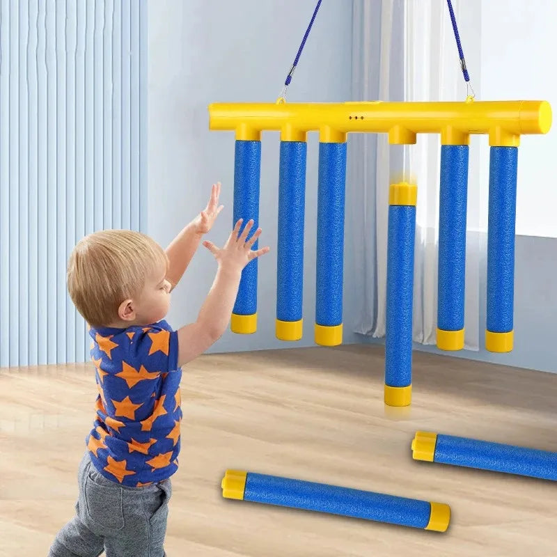 Adults Kid Catching Sticks Game Falling Sticks Catching Sensory Toy Drop Catch Win Reaction Training Reflex Challenge Party Game