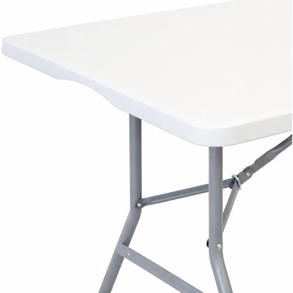 Sturdy 6ft 1.8m High Outdoor Catering Trestle Table for Parties and Gardens