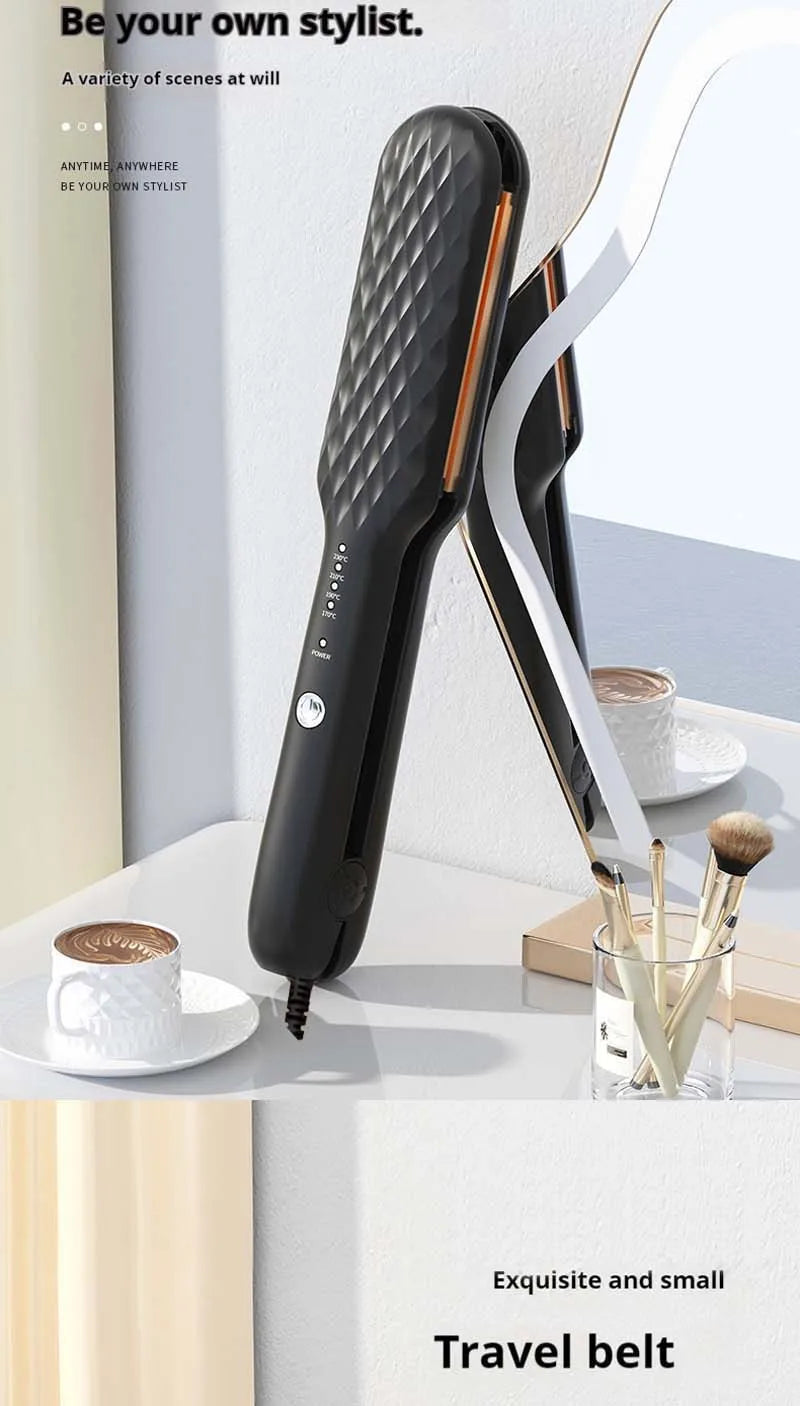 Hair Iron 3D Hair Crimper Professional Volumizing Curling Iron Corn Perm Fluffy Splint Flat Iron Hair Styling Tools