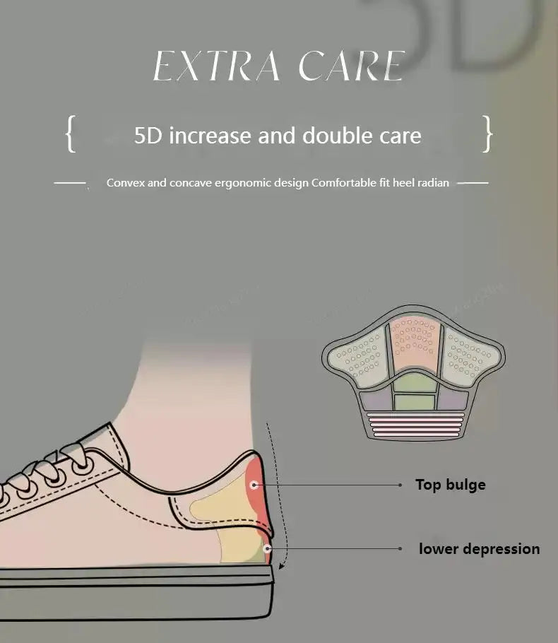 Heel Stickers Heel Protectors Sneaker Shrinking Size Insoles Anti-wear Feet Shoe Pads Adjust Size High Heel Cushion Inserts