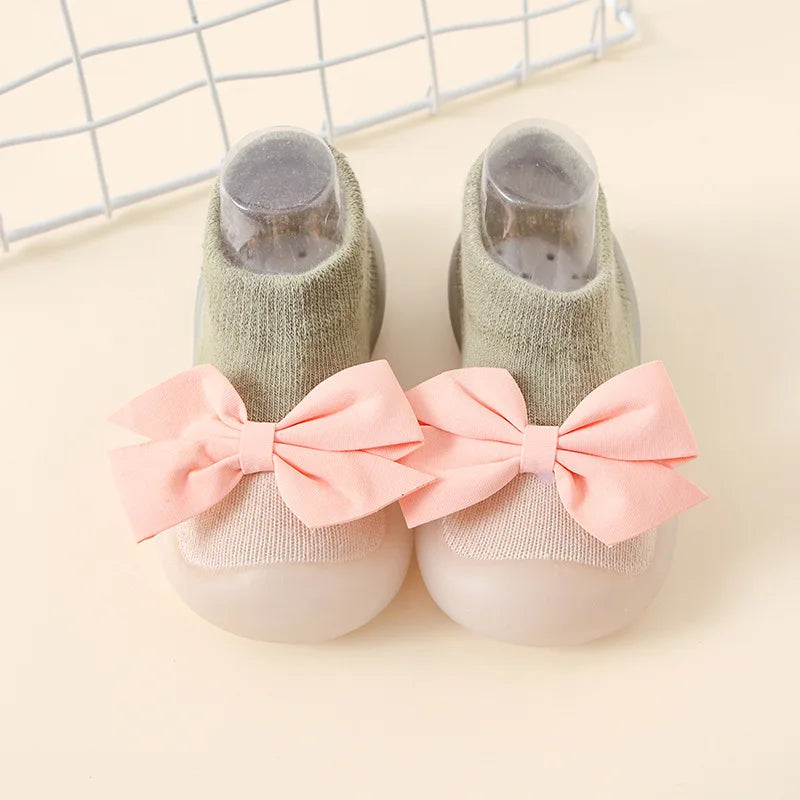 Baby Socks Shoes Infant Cute Cartoon Kids Boy Shoes Soft Rubber Sole Child Floor Sneaker BeBe Booties Toddler Girls First Walker