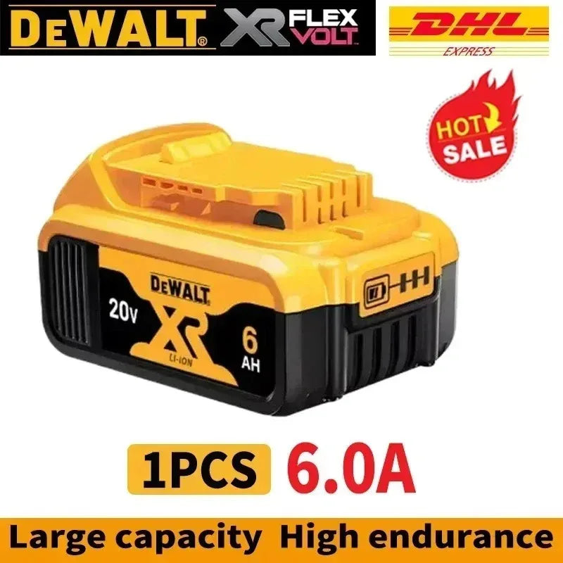 DeWALT Original Battery 20V/60V 6Ah 9Ah MAX FlexVolt for DCB606 DCB205 DCB206 DCB209 DCB182 Power Tool