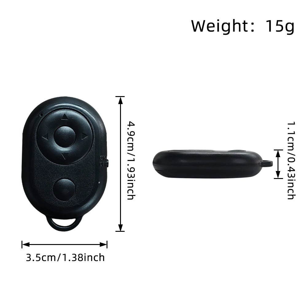 Bluetooth Remote for iPhone Xiaomi IOS Android Phone Universal Remote Control Selfie Stick Bluetooth Camera Controller