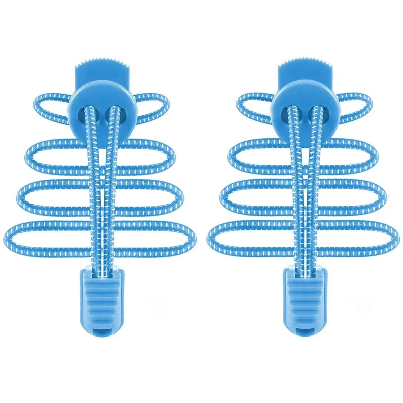 1Pair/3Pair Round Elastic Shoelace No-Tie Shoelaces for Sneakers and Casual Shoes Quick-On Quick-Off Laces