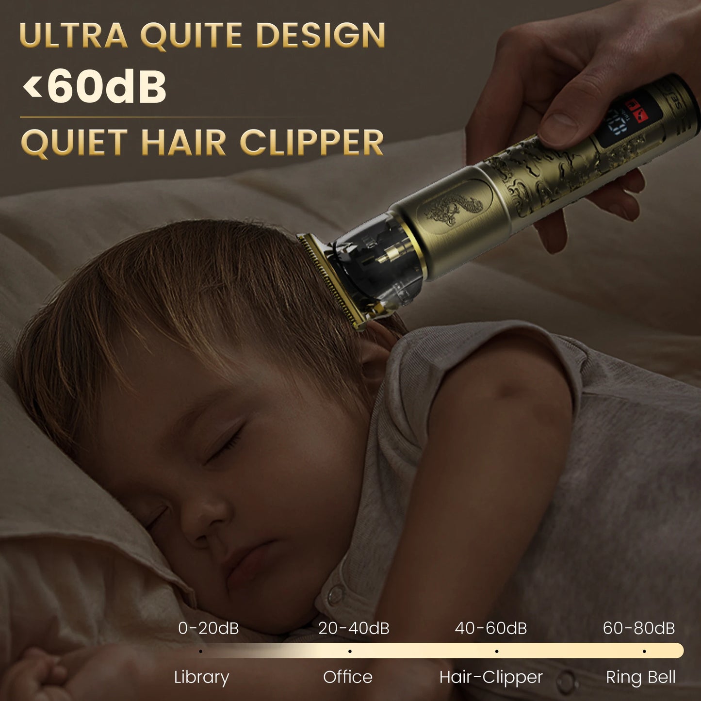 SEJOY Electric Hair Clipper for Men Professional Hair Cutting Machine Adjustable Precision  Adults Kids Cordless Hair Trimmers