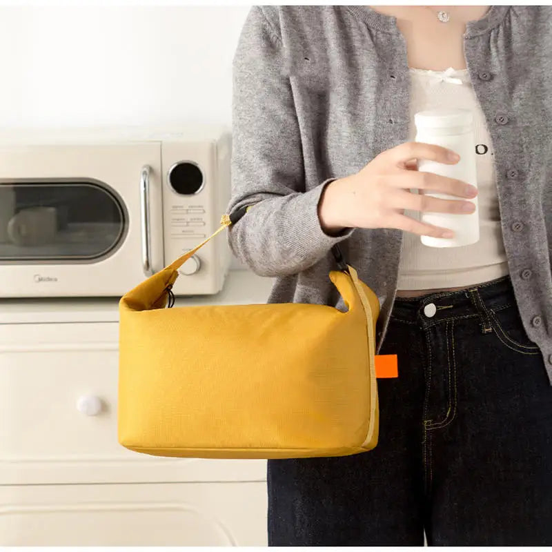 Insulated Lunch Bag Insulation Bento Pack Aluminum Foil Rice Bag Meal Pack Ice Pack Portable Dinner Picnic Food Storage Handbag