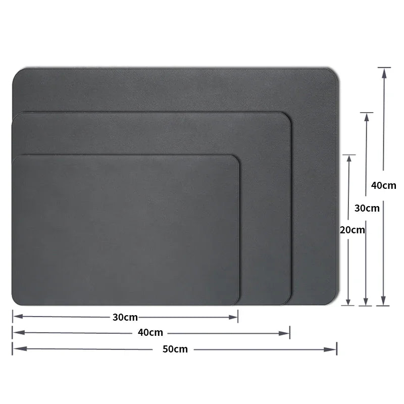 Super Absorbent Kitchen Tableware Impermeable Drainage Mat Heat Insulation Non-slip Pad Tableware Mats Coffee Dish Drying Mat