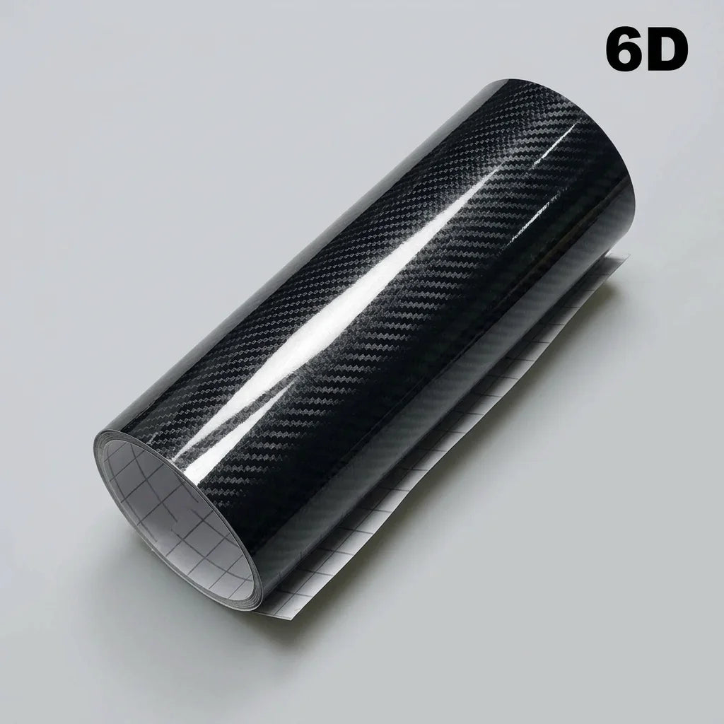 Carbon Fiber Car Body Vinyl Wrap Matte Accessories Glossy Black Sticker 3D 4D 5D 6D Auto Foil Cover Motorcycle Decoration Film