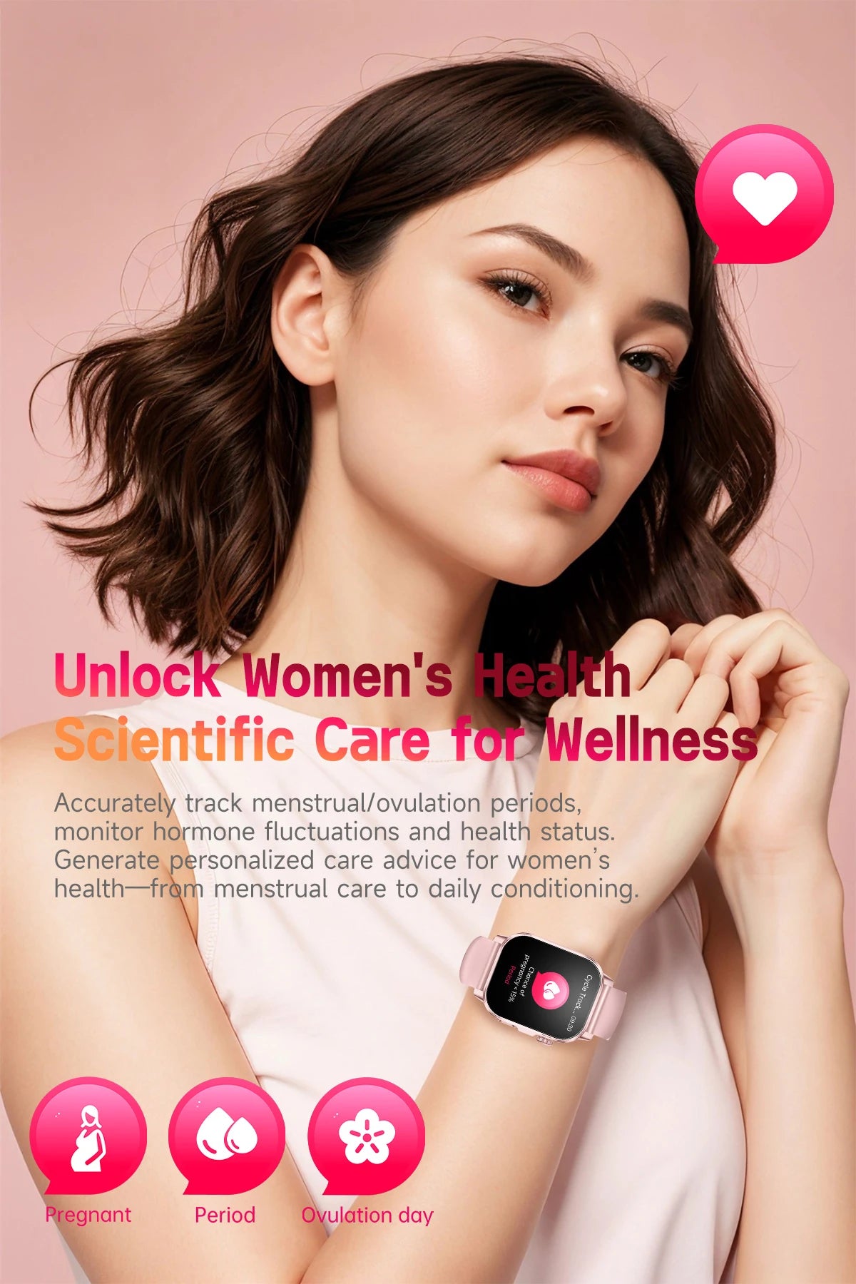 2026 New Accurate Diagnosis Smart Watch ECG Blood oxygen BP Uric acid Lipids Health HD AMOLED Screen call Smart watch Men Women