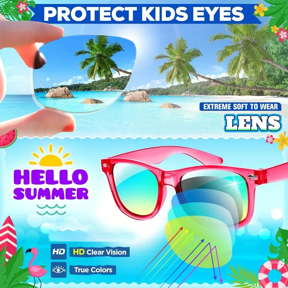 16/24 Pcs Cool Classic Fashion Glasses Kids Adult Birthday Wedding Party Guest Gifts, Classroom Rewards, Carnival Gift Packs