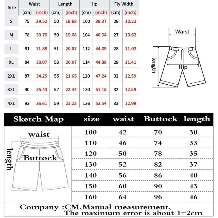 2026 Anime Pikachu Summer Swimming Shorts Suitable for Adults and Children Beach Vacation Shorts Adult Shorts Sleep Shorts