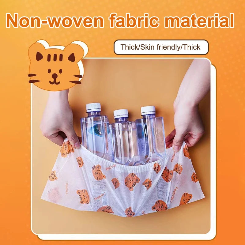 50 PCS Disposable Thickened Cartoon Shoe Covers,Home Indoor Non-slip Anti-dirty Foot Cover, Breathable Foot Covers For Shoes