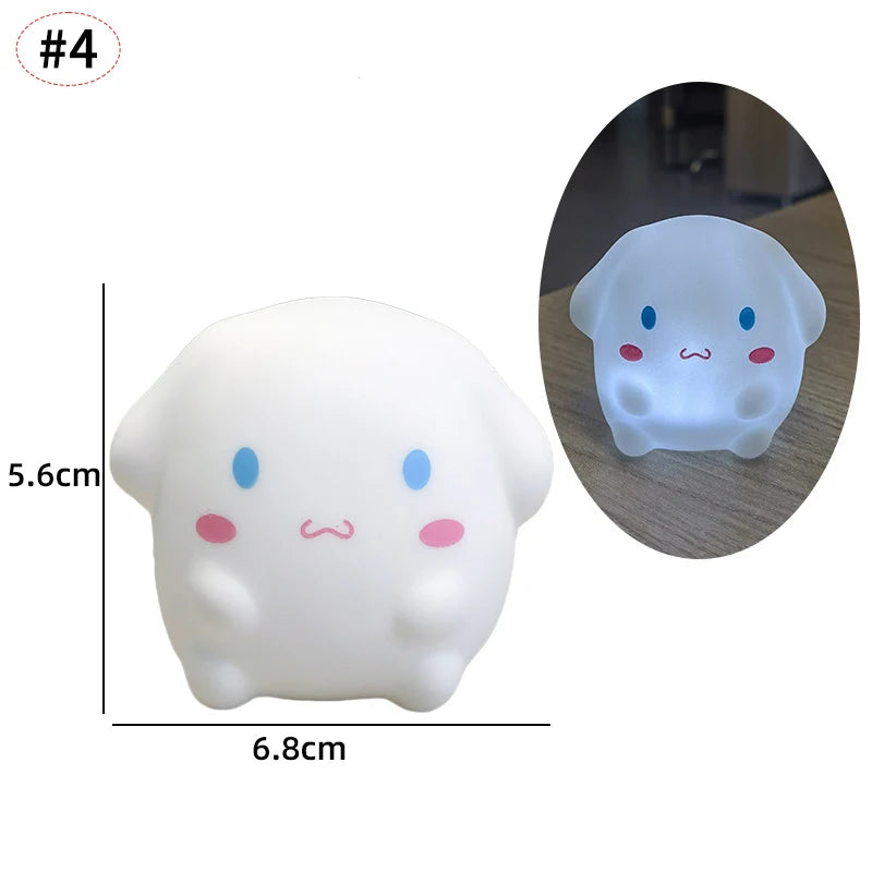 Hello Kitty Night Light Cartoon Kitty Lamp Bedside Sleeping Reading Light Home Desktop Home Decorations Party Favors Gift