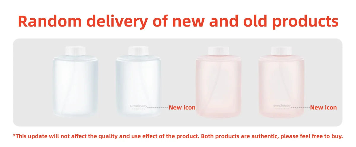 Original Xiaomi Mijia Empty Bottle For Xiaomi Mijia Automatic Induction Foaming Hand Washer Empty Bottle Wholesale
