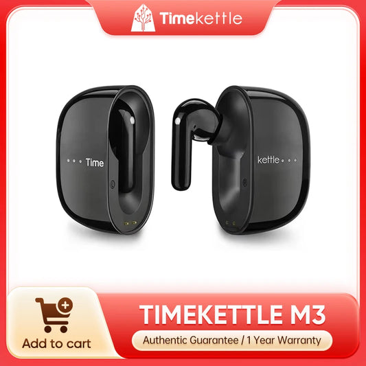Timekettle M3 Translator Earbuds Bluetooth Real Time Simultaneous Headphones Instant Voice Translate Device for Business Travel