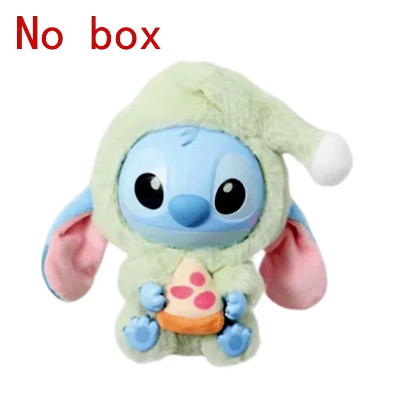 New Disney Stitch Eat Sleep Series Vinyl  Pendant Cute Doll Mystery Box Toy Plush Doll Holiday Gift