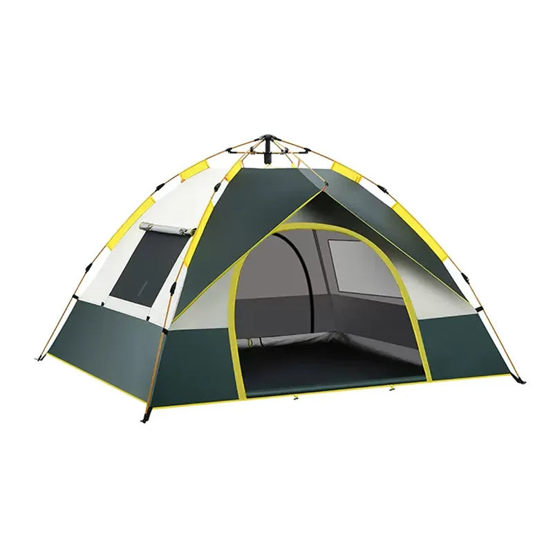3-4 Person Instant Pop-Up Camping Tent Waterproof UV Protection Automatic Tent for Outdoor Hiking
