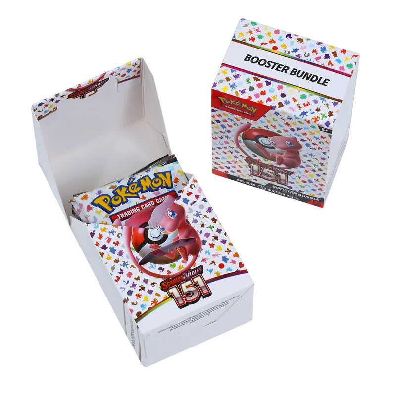 Pokemon PTCG English Mega Phantasmal Flames Scarlet Violet 151 Booster Bundle Version ME02 Trainer Box Collected Trading Cards