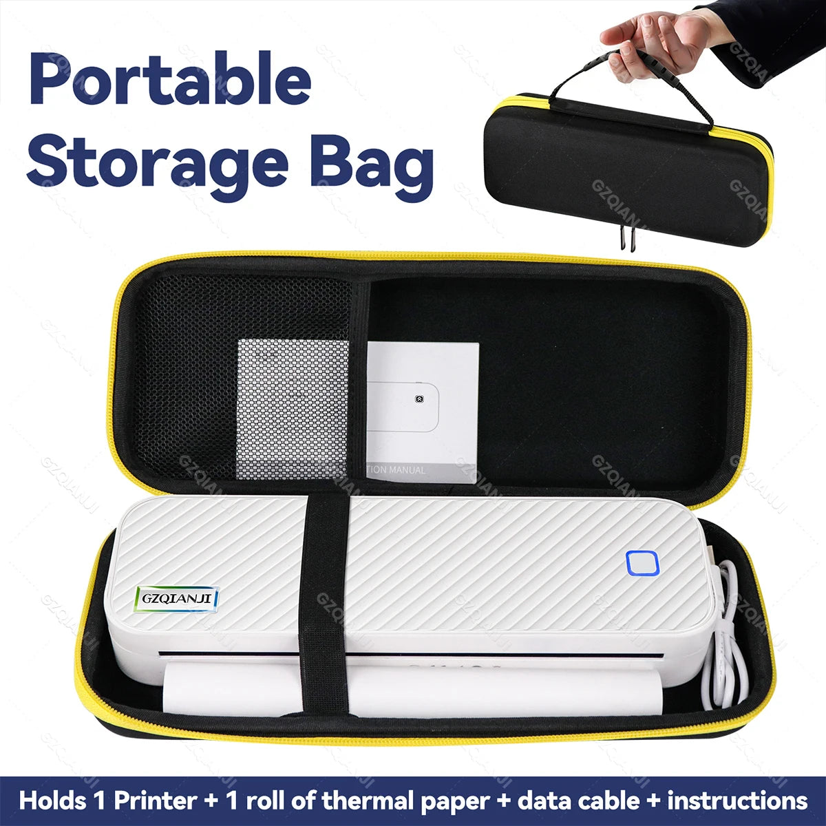 A4 Printer Portable USB Bluetooth Wireless Thermal Tattoo Transfer Maker with Paper Case Support Mobile Smartphone Android Print