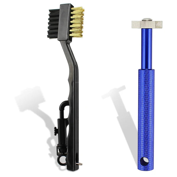 2Pcs/Set Golf Club Brush Golf Club Sharpener Grooving Tool Golf Putter Wedge Ball Groove Cleaner Kit Cleaning Tool  Accessories