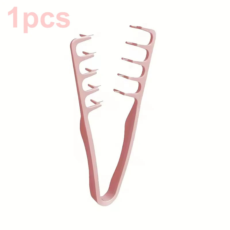 1/2/5Pcs Volumizing Wide-Tooth Hair Styling Comb Curling Tools Fluffy Texture For Men Ideal For All Hair Types Hairstyling Tools