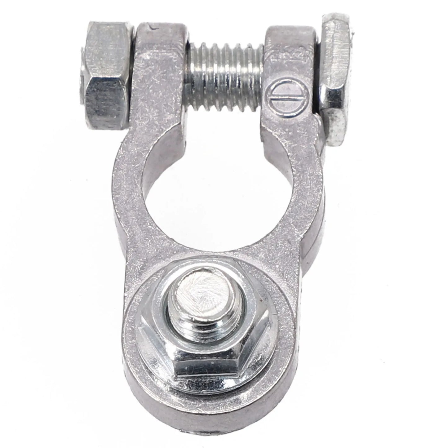 1 Pair Battery Terminal Clamp Zinc Alloy Positive & Negative Pole Auto Car Screw Connector Car Battery Terminal Clamp