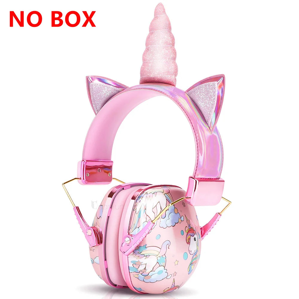 Cute Kids Ear Protection Baby Noise Earmuffs Noise Reduction Ear Defenders Autism Children Sound Sensitivity Noise Damper Gifts