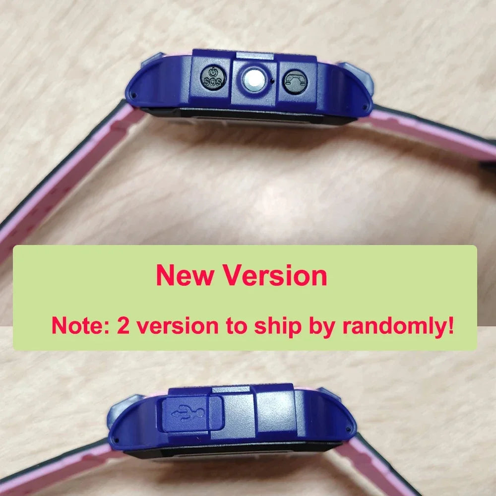 Lenovo 4G Kids Smart Watch 8K Camera SOS GPS Tracker Sim Card Call Waterproof Child Watch for Boys Girls Birthday Gift Android