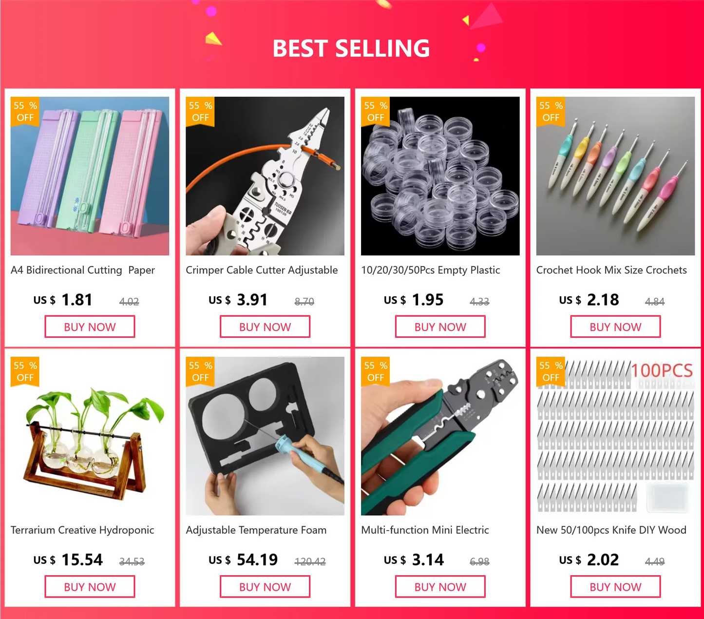 A4 Bidirectional Cutting  Paper Cutter with Pull-out Ruler for Photo Trimmers Scrapbook Lightweight Cutting Mat Machine