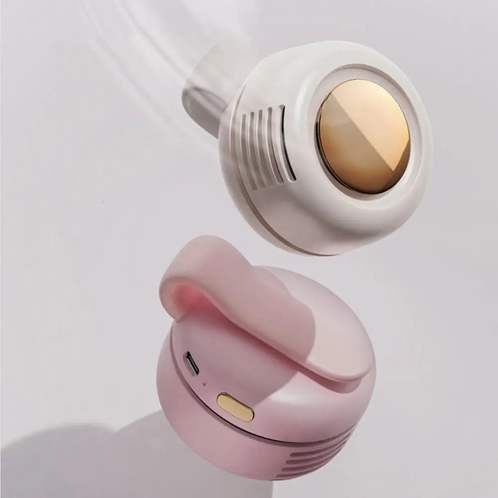 Whirlwind Leafless Mini Fan With Portable Button Design USB Charging Silent Portable Mini Fan For Home And Outdoor Travel