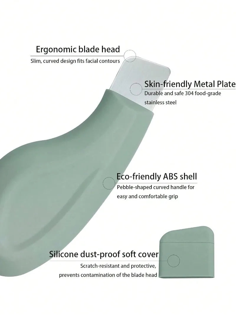 1pc Nose Blackhead Remover Tool Gentle Facial Pore Cleanser Silicone Facial Scraper Skin Scrub Facial Scraper Skin Care Tools