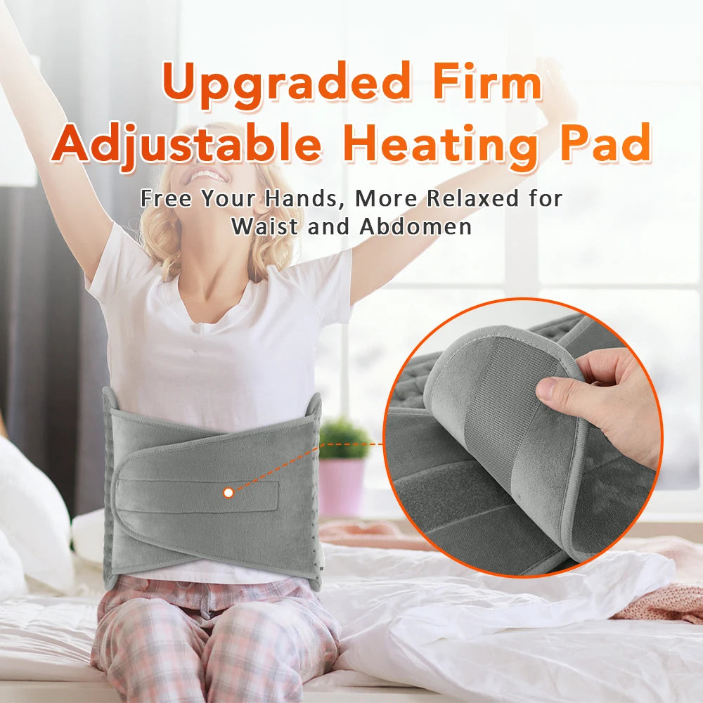 Electric Heating Waist Belt Warm Thermal Pad 10-gear Temperature Control Office Household Warm Artifact Hand Uterus Body Warmer