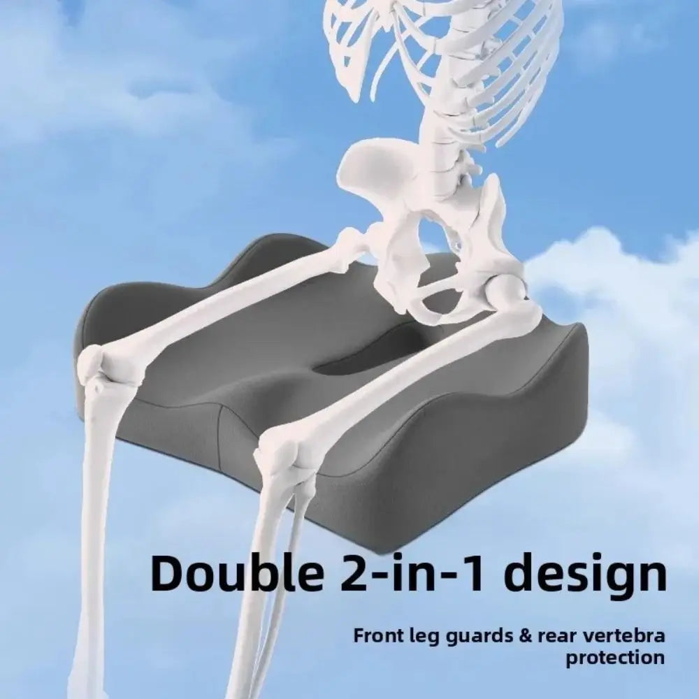 New Tailbone Sciatica Back Pain Relief Comfort Office Chair Car Seat Cushion Non-Slip Orthopedic Memory Foam Coccyx Cushion