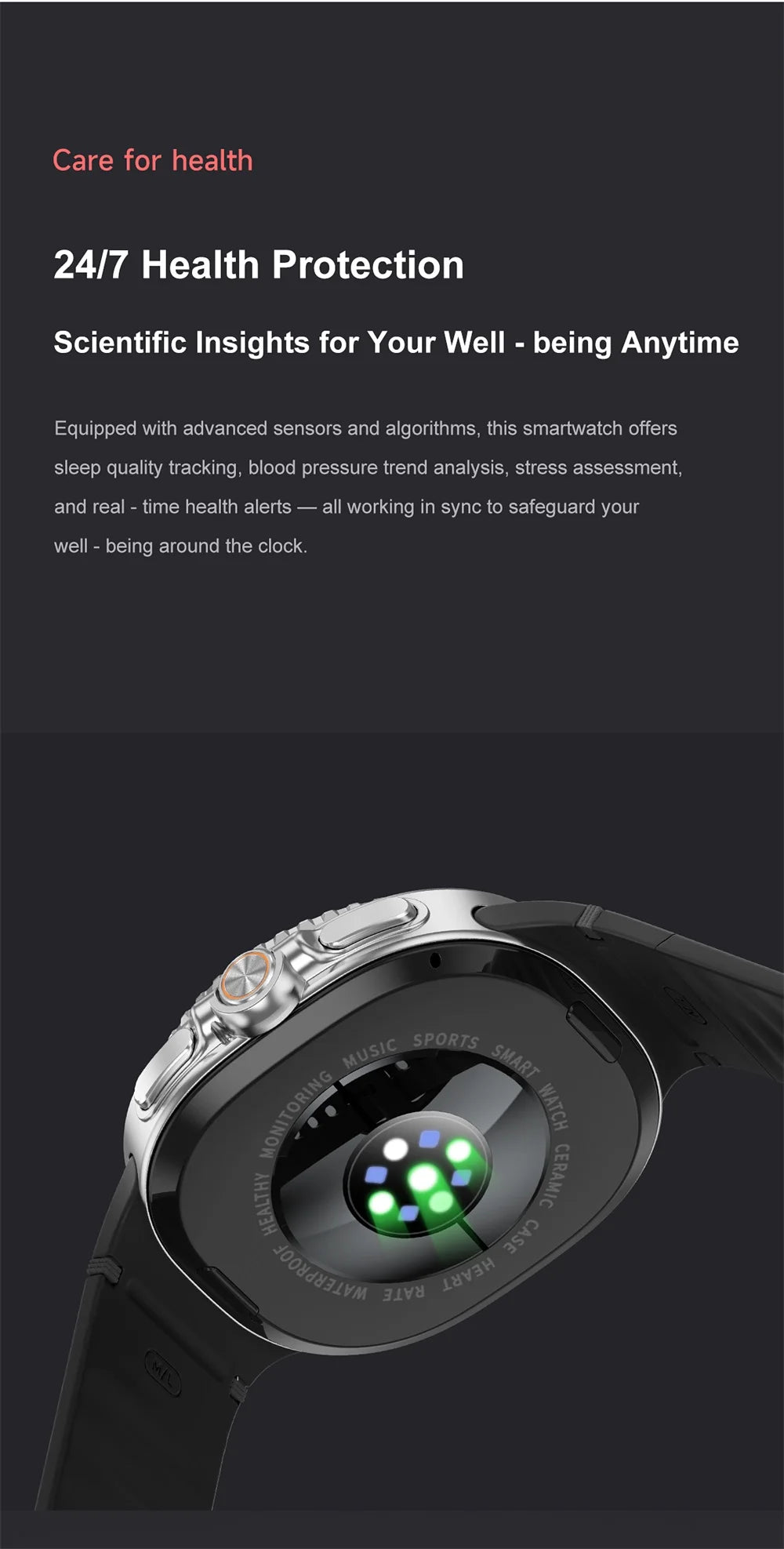 Weather Smart Watch Blue Tooth Call Watches Heart Rate Waterproof SmartWatch Voice Assistant NFC Sport Fitness Music Bracelet