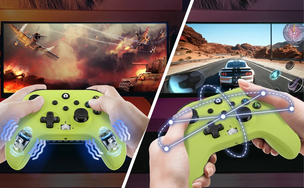 2.4G Wireless Gamepad For Xbox One Series X/S/PC/IOS//Steam 6 Axis Gyro Turbo Function Game Consoles XBOX Controller Joystick