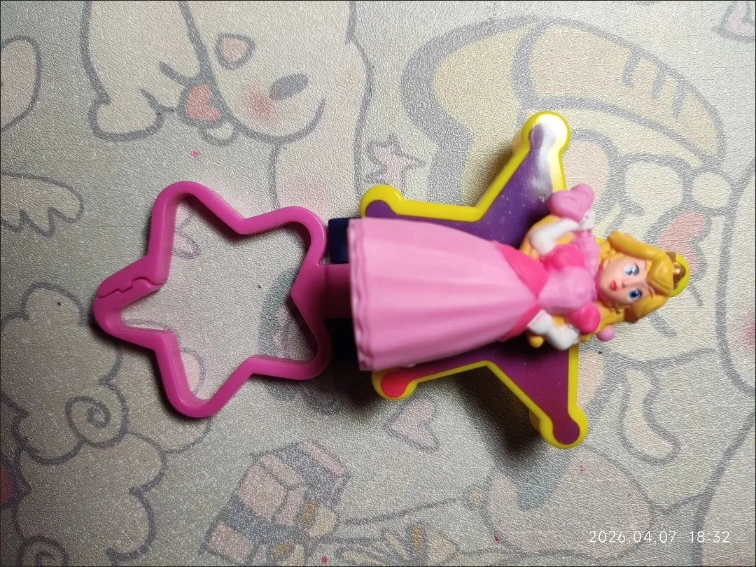 2026 Mcdonald'S Latest Style Happy Meal The Super Mario Bros Pendant Figure Yoshi Rosalina Statue Collection Model Doll Toy Gift