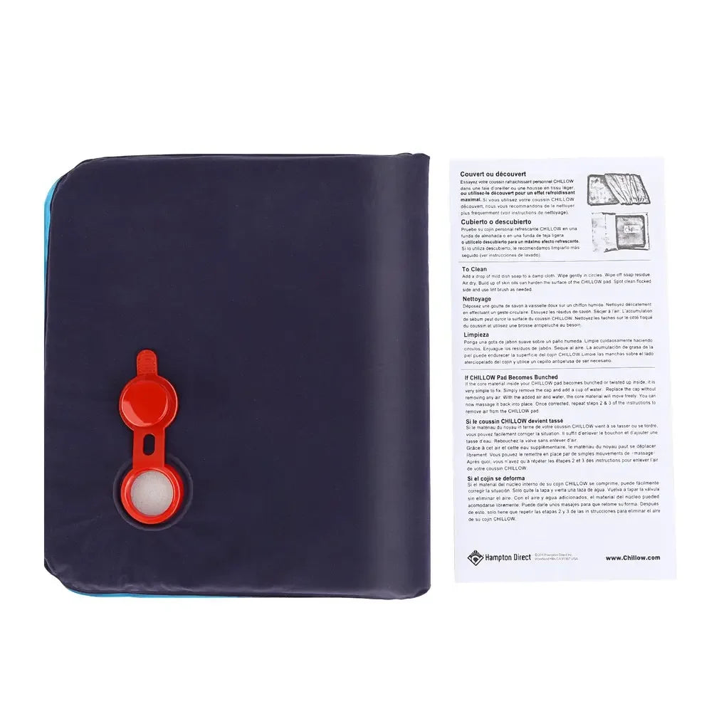 Summer Cooling Ice Pillow Cool Bed Mat Pad Relax Muscle Help Sleeping Pad Mat Travel Pillow Office Comfort Ice Pillow Aid Sleep