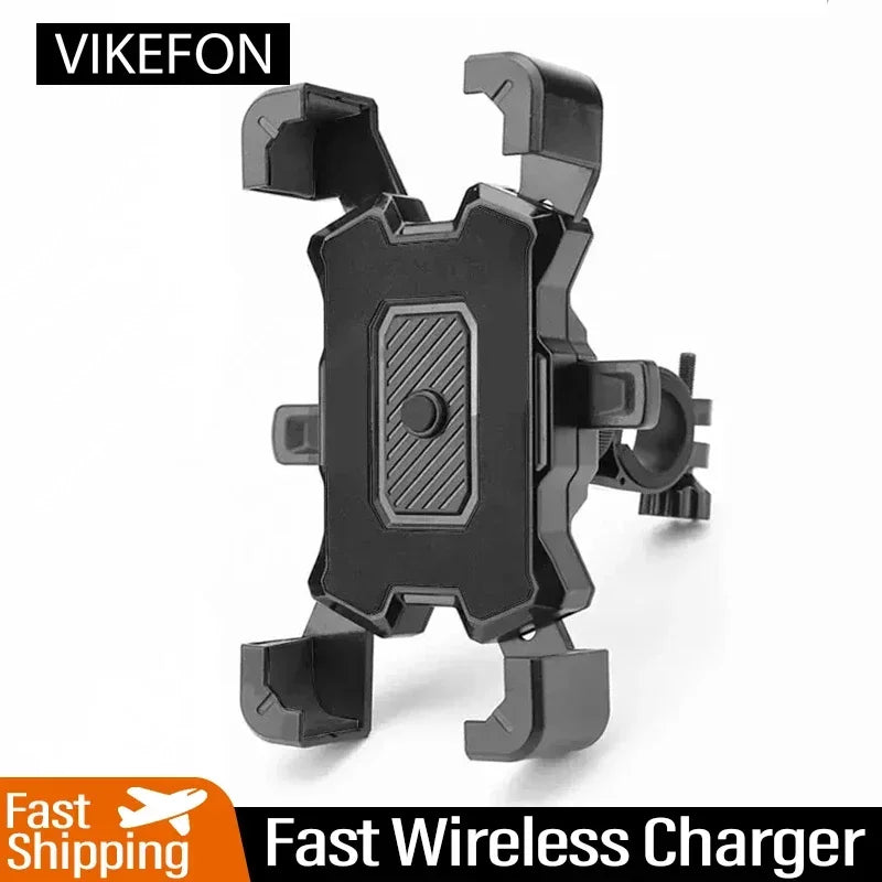ALYNIC 360° Rotatable Electric Bicycle Phone Holder for iPhone Riding MTB Bike Moto Motorcycle Stand Bracket Non-slip Cycling