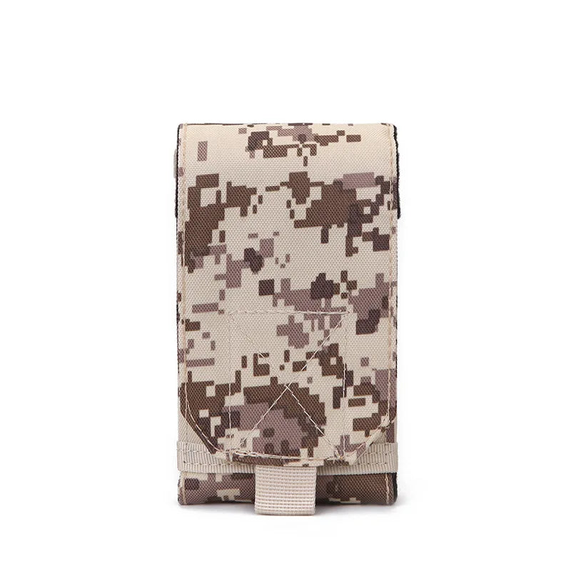 6 Inch Cell Phone Pouch Waist Bag Molle Outdoor Universal Running Mobile Phone Case Bag Camping Hunting Accessories Pouch