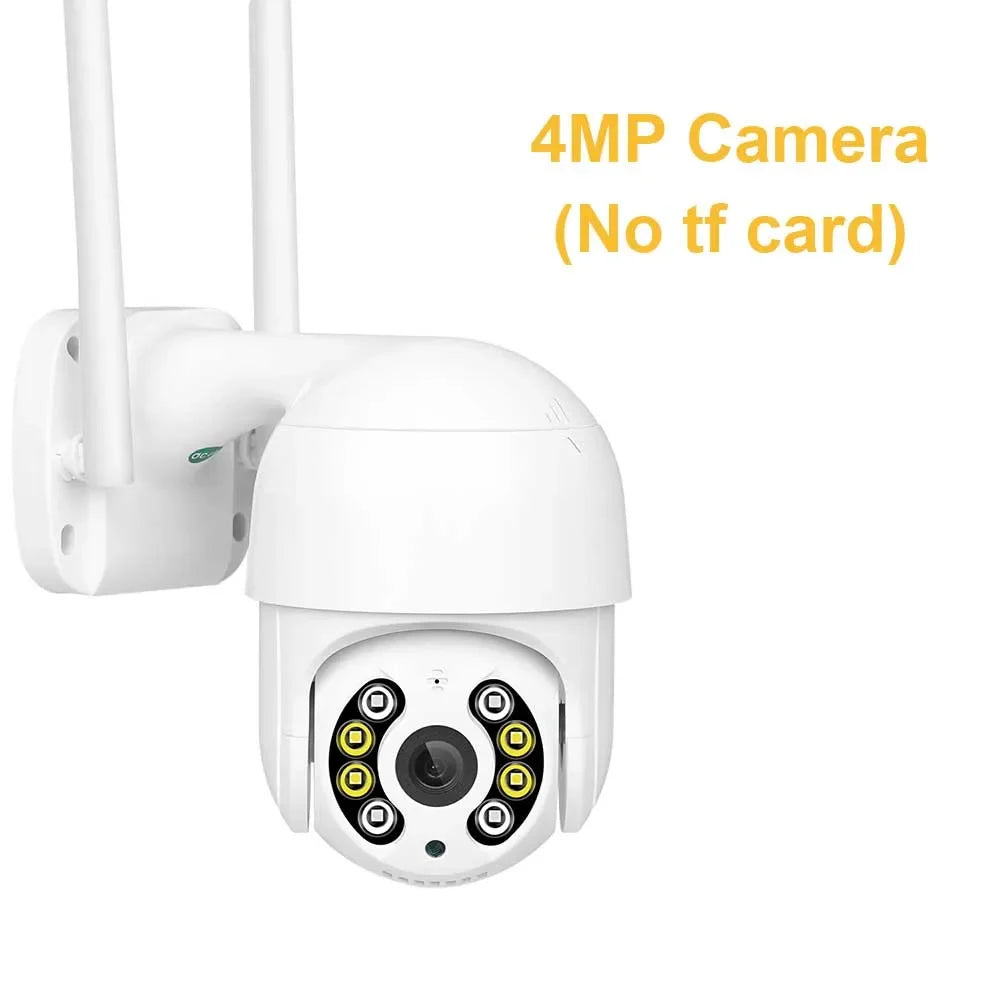 4K 8MP Wireless IP Camera Outdoor Security Wifi PTZ Camera 4MP HD Auto Tracking Video Surveillance CCTV Camera P2P iCsee APP