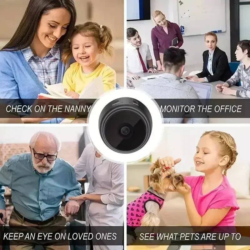 A9 WiFi Mini Camera Wireless Video Recorder Security Protection Camera Smart Home Monitoring Camera For Infants And Pets 2026