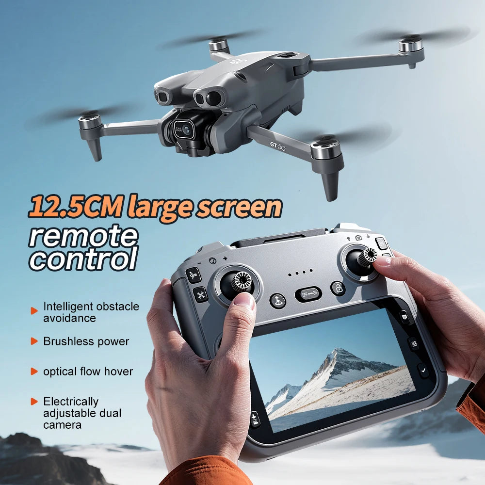 2026 NEW Original GT50 PRO RC Drone 8K HD Dual Cameras WiFi GPS 20mins Flight Aerial Photography Quadcopter Remote Control Toys