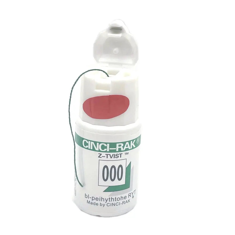 Dental Thread Disposable Gingival Retraction Cord Knitted Cotton Gum Line Dentist Material 1 Bottle Size 0 00 000