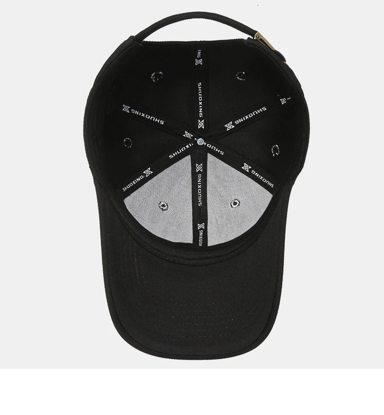 Pineapple Cloth Light Plate Simple Hat Men'S Casual Baseball Cap Fashion Visor Hat Minimalist Female Cap, Big Head Circumference