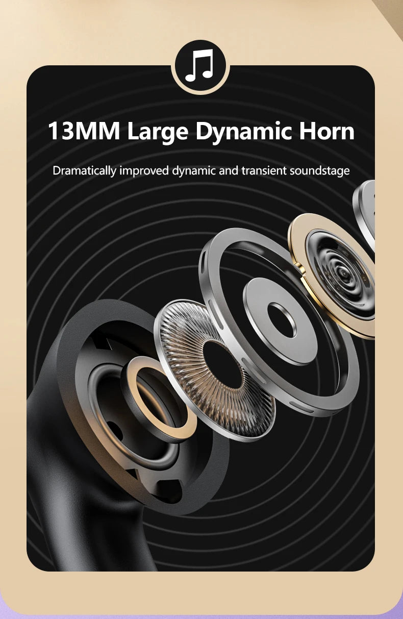 Lenovo LP40 II Earphones Original LP40 plus TWS Wireless Bluetooth 5.3 Headphones Sport Noise Reduction Touch Control Earbudss